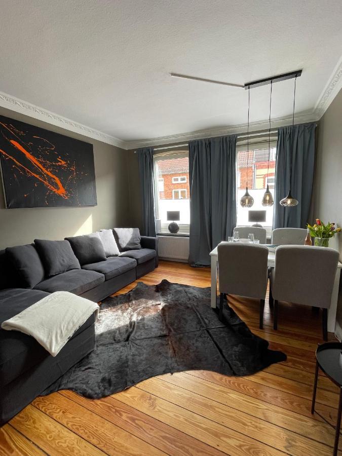 킬 Altbaucharme Deluxe Mit Balkon In Zentraler Lage 아파트 외부 사진